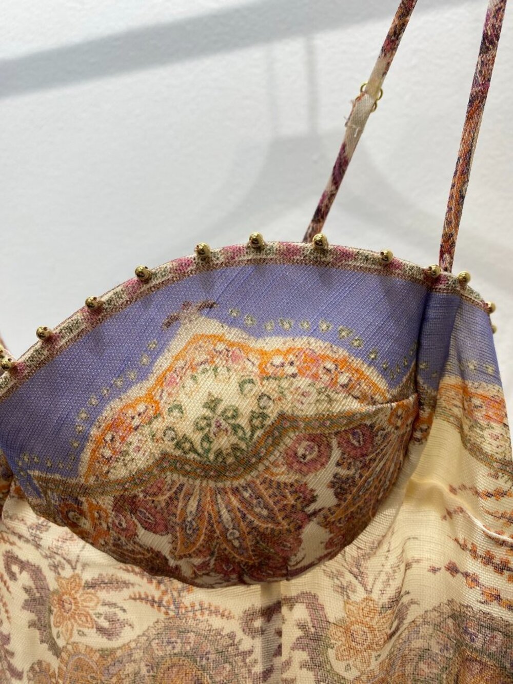 Zimmermann Alchemy Paisley Print Linen & Silk Dress - Picture 6 of 12